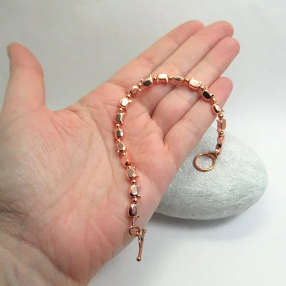 Copper Cat bracelet - Picture 10 of 11